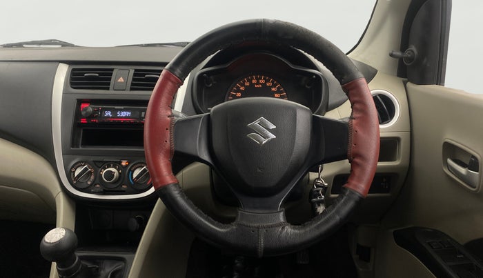 2015 Maruti Celerio VXI, Petrol, Manual, 61,913 km, Steering Wheel Close Up