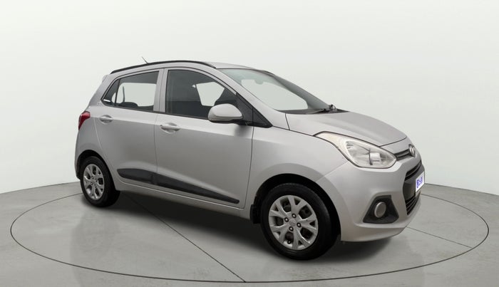 2016 Hyundai Grand i10 SPORTZ 1.2 KAPPA VTVT, Petrol, Manual, 68,420 km, Right Front Diagonal