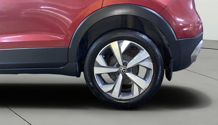 2022 Volkswagen TAIGUN TOPLINE 1.0 TSI MT, Petrol, Manual, 39,605 km, Left Rear Wheel