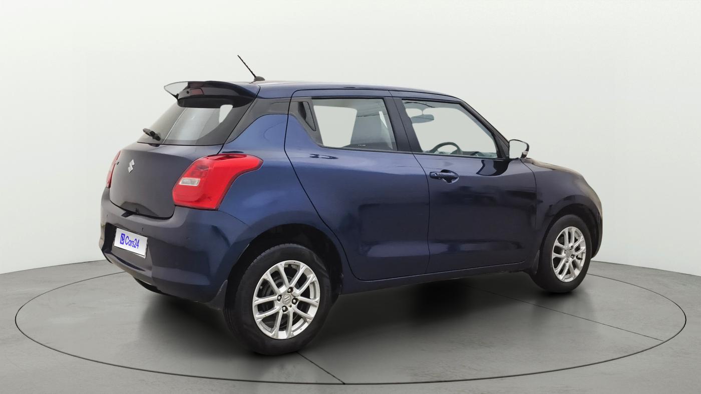 2021 Maruti Swift ZXI AMT, Petrol, Automatic, 54,257 km, Right Back Diagonal