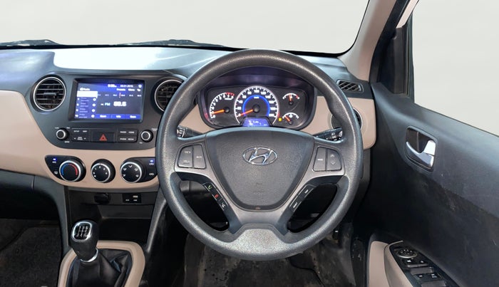 2018 Hyundai Grand i10 SPORTZ 1.2 KAPPA VTVT, Petrol, Manual, 34,068 km, Steering Wheel Close Up