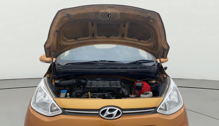 2015 Hyundai Grand i10 SPORTZ 1.2 KAPPA VTVT, Petrol, Manual, 75,627 km, Open Bonet