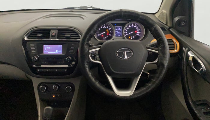 2017 Tata Tiago XZA PETROL, Petrol, Automatic, 67,674 km, Steering Wheel Close Up