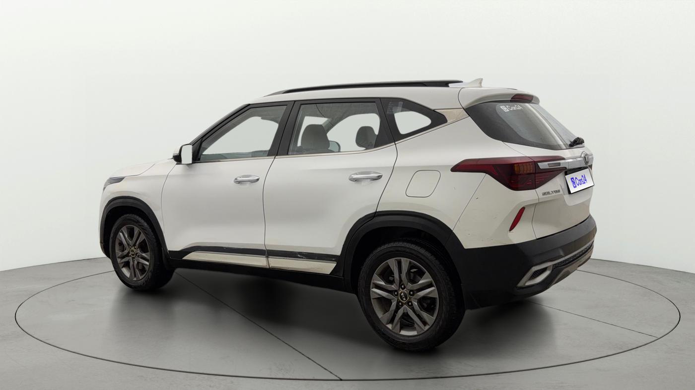2020 KIA SELTOS HTX 1.5 PETROL, Petrol, Manual, 1,10,792 km, Left Back Diagonal