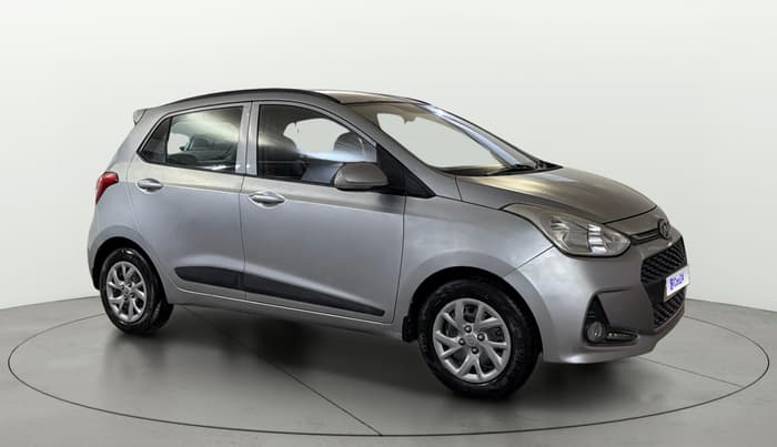 2019 Hyundai Grand i10 SPORTZ 1.2 KAPPA VTVT, Petrol, Manual, 43,512 km, Right Front Diagonal