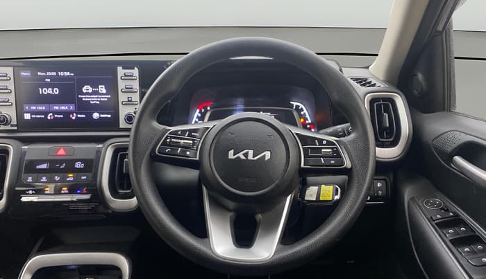 2024 KIA SONET HTK (O) 1.2 Petrol MT, Petrol, Manual, 36,799 km, Steering Wheel Close Up