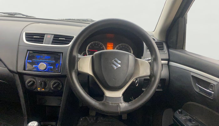 2013 Maruti Swift VXI, Petrol, Manual, 94,966 km, Steering Wheel Close Up
