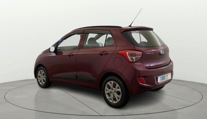 2016 Hyundai Grand i10 SPORTZ 1.2 KAPPA VTVT, Petrol, Manual, 43,513 km, Left Back Diagonal