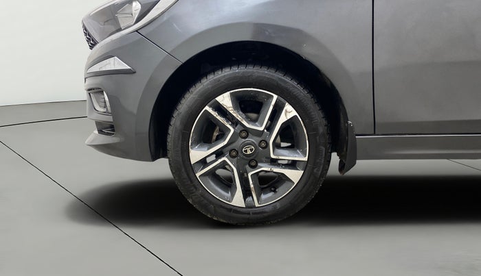 2024 Tata Tiago XZA PLUS PETROL, Petrol, Automatic, 22,141 km, Left Front Wheel