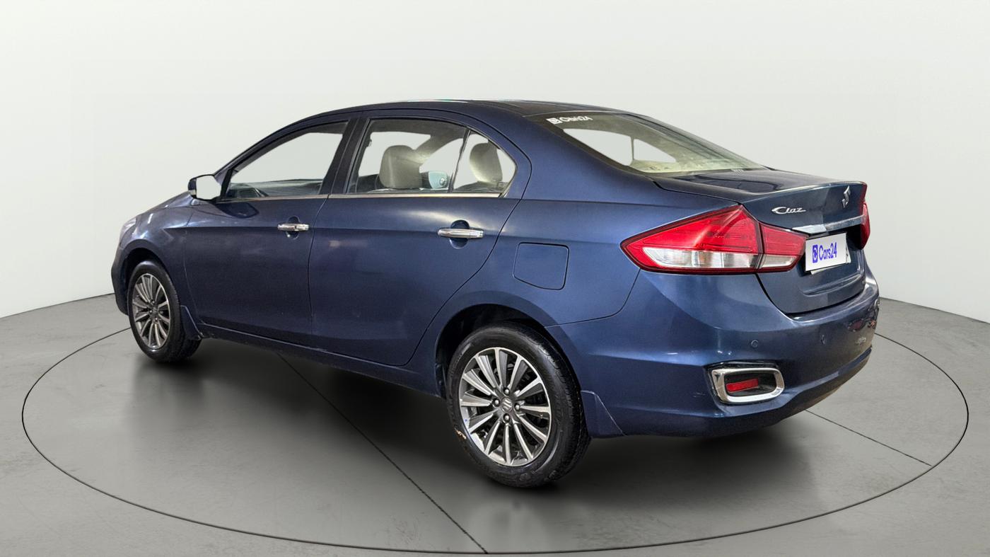 2020 Maruti Ciaz ALPHA  AT 1.5 SHVS PETROL, Petrol, Automatic, 1,14,322 km, Left Back Diagonal