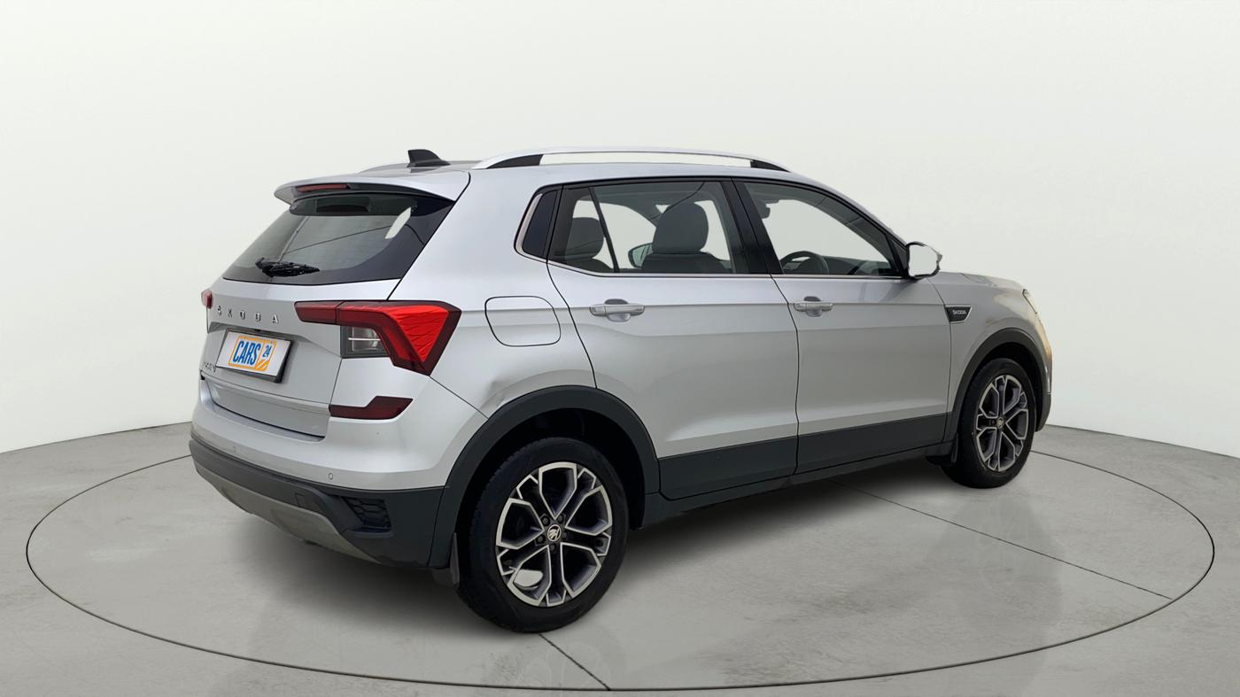 2021 Skoda KUSHAQ STYLE 1.5L TSI DSG, Petrol, Automatic, 25,627 km, Right Back Diagonal