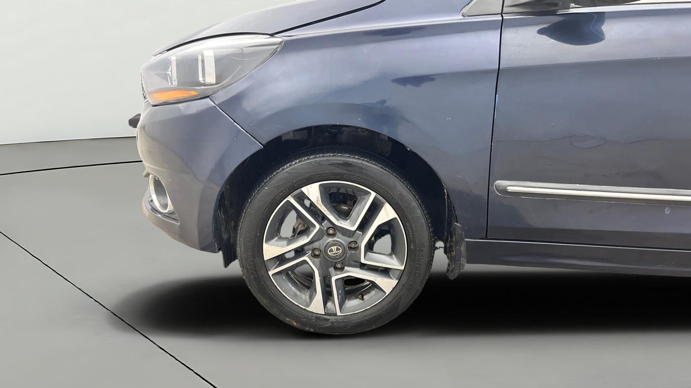 2019 Tata TIGOR XZ PLUS PETROL, Petrol, Manual, 1,05,743 km, Left Front Wheel