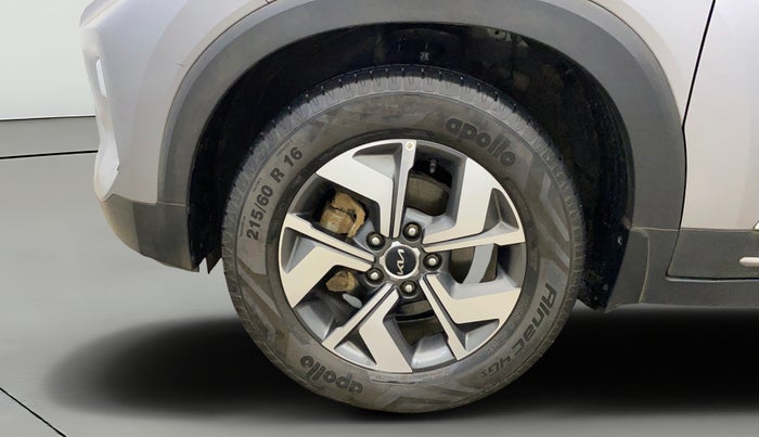 2021 KIA SONET HTX 1.0 IMT, Petrol, Manual, 24,816 km, Left Front Wheel