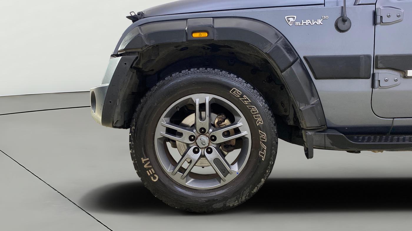 2021 Mahindra Thar LX D AT 4WD HT, Diesel, Automatic, 37,661 km, Left Front Wheel
