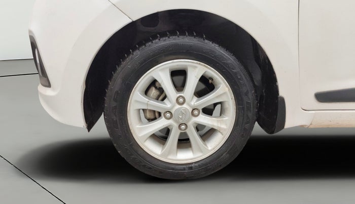 2016 Hyundai Grand i10 ASTA AT 1.2 KAPPA VTVT, Petrol, Automatic, 53,197 km, Left Front Wheel