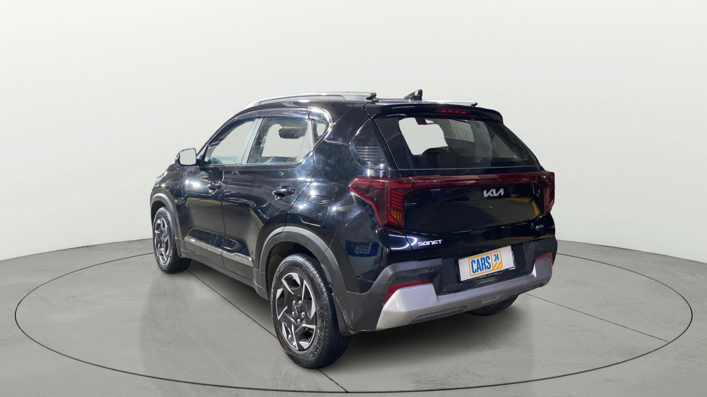 2024 KIA SONET HTK PLUS 1.0 TURBO PETROL IMT, Petrol, Manual, 16,598 km, Left Back Diagonal