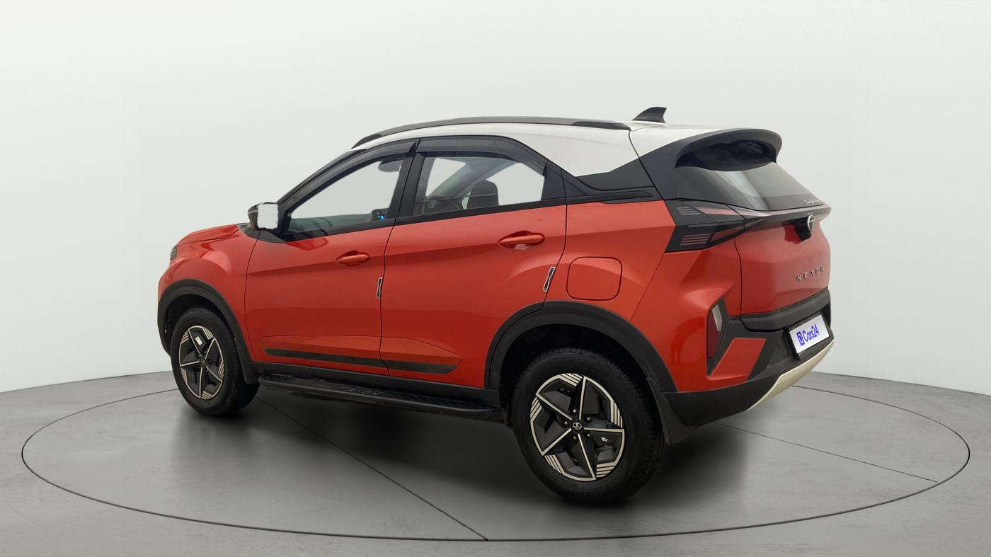2024 Tata NEXON CREATIVE PLUS 1.2 REVOTRON 7 DCA DT, Petrol, Automatic, 25,742 km, Left Back Diagonal