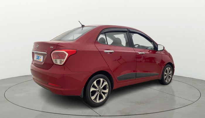 2015 Hyundai Xcent SX 1.2 (O), Petrol, Manual, 1,12,695 km, Right Back Diagonal