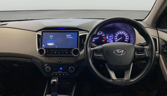 2017 Hyundai Creta SX PLUS AT 1.6 PETROL, Petrol, Automatic, 85,014 km, Steering Wheel Close Up
