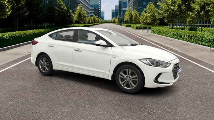 2017 Hyundai New Elantra 1.6 SX (O) AT DIESEL, Diesel, Automatic, 69,636 km, Right Front Diagonal