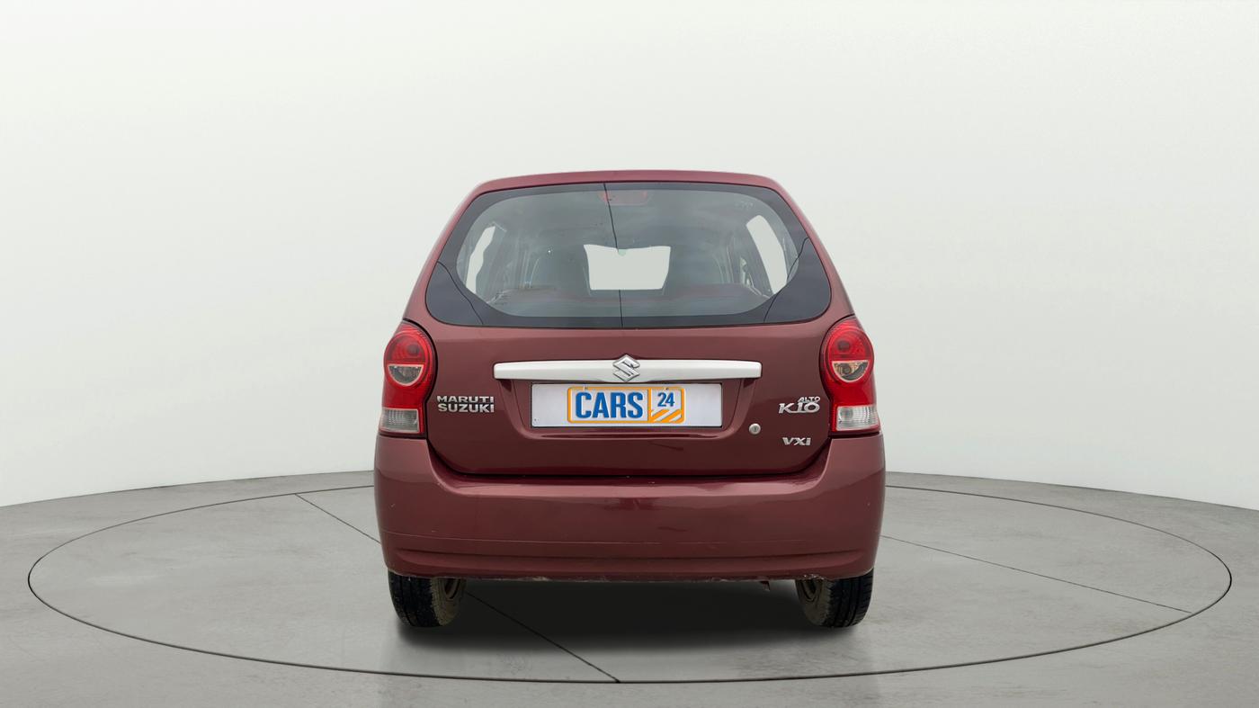 2013 Maruti Alto K10 VXI, Petrol, Manual, 66,879 km, Back/Rear