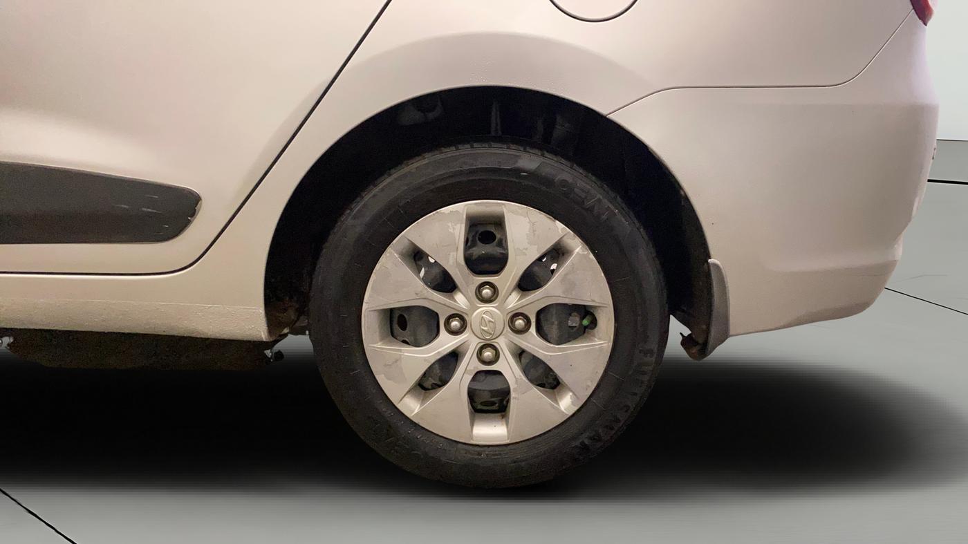 2015 Hyundai Xcent S 1.2, CNG, Manual, 50 km, Left Rear Wheel