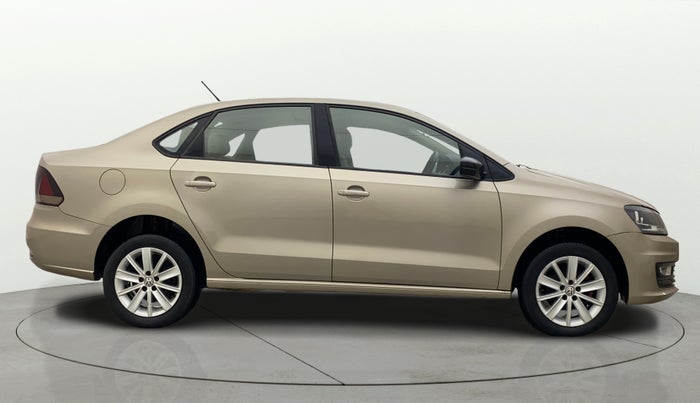 2015 Volkswagen Vento HIGHLINE 1.5 AT, Diesel, Automatic, 70,376 km, Right Side View