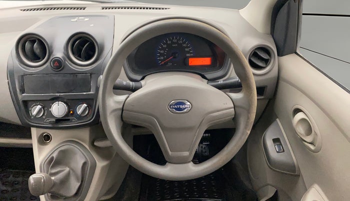 2015 Datsun Go Plus T, Petrol, Manual, 59,922 km, Steering Wheel Close Up