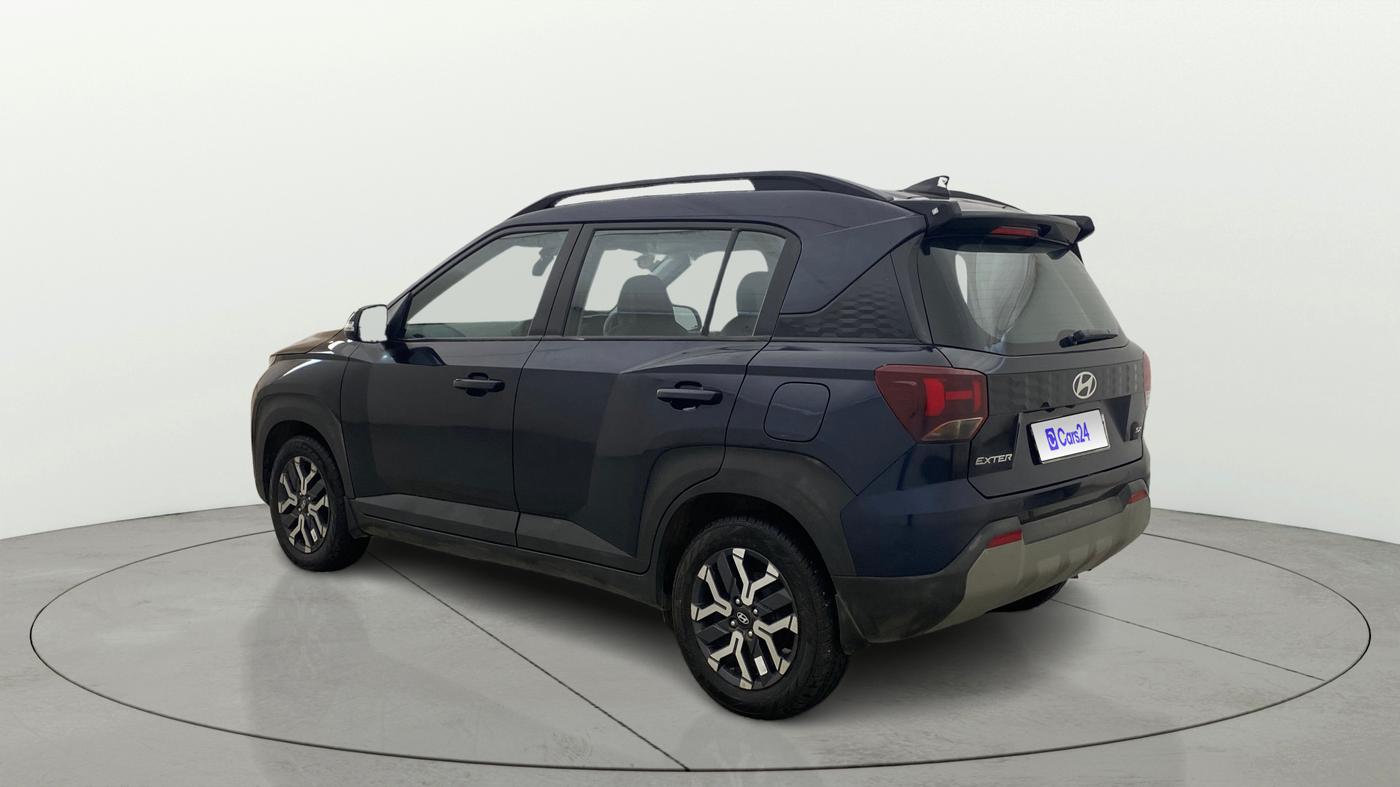 2024 Hyundai EXTER SX(O) CONNECT 1.2 AMT, Petrol, Automatic, 15,433 km, Left Back Diagonal