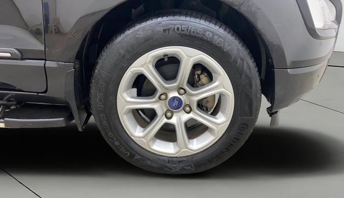 2019 Ford Ecosport TITANIUM + 1.5L PETROL AT, Petrol, Automatic, 71,239 km, Right Front Wheel