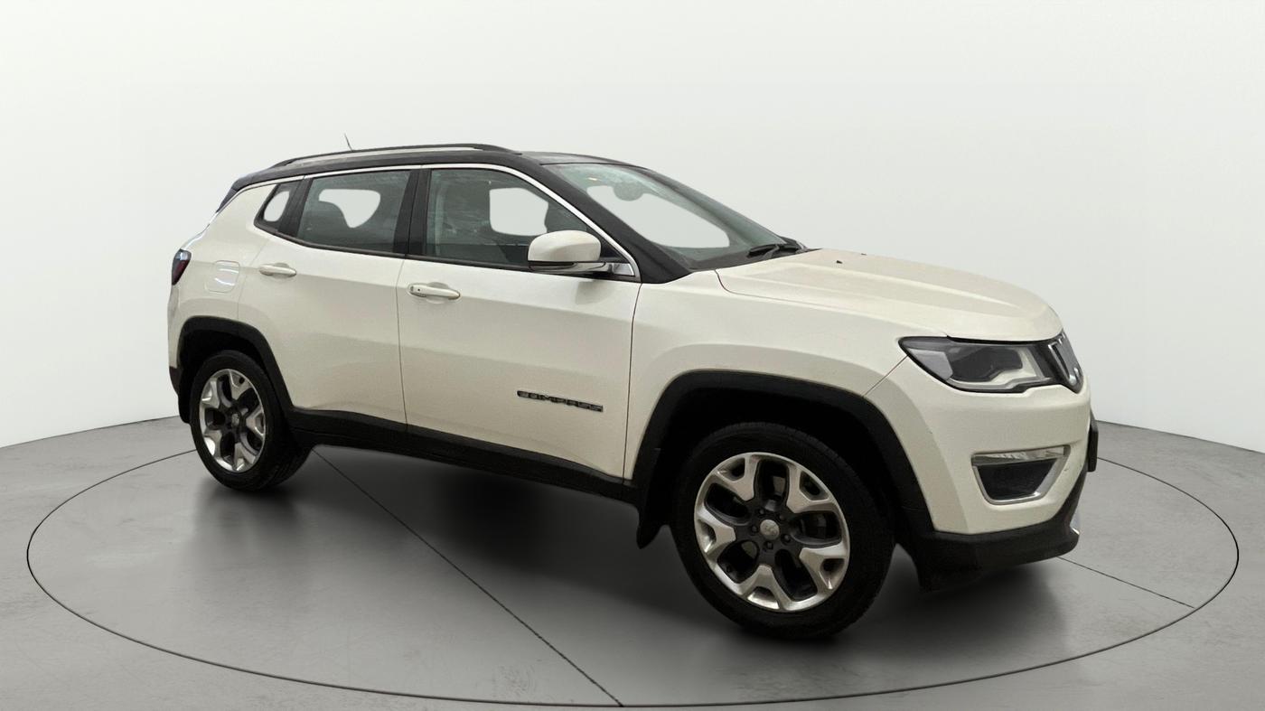 2019 Jeep Compass LIMITED PLUS PETROL AT, Petrol, Automatic, 65,565 km, Right Front Diagonal