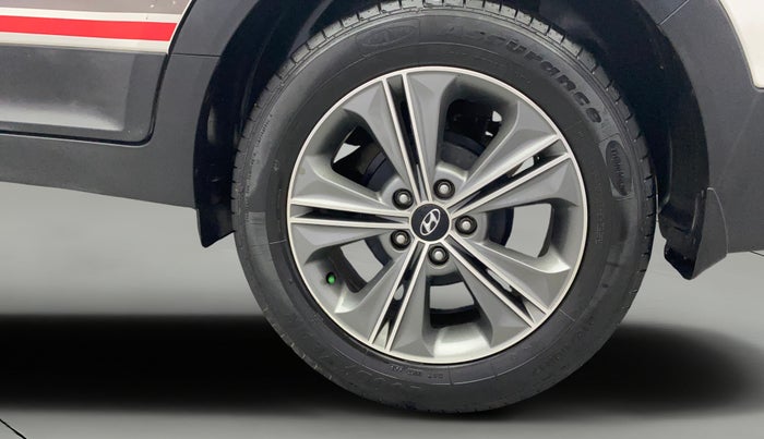 2016 Hyundai Creta SX PLUS  ANNIVERSARY EDITION 1.6 PETROL, Petrol, Manual, 41,588 km, Left Rear Wheel