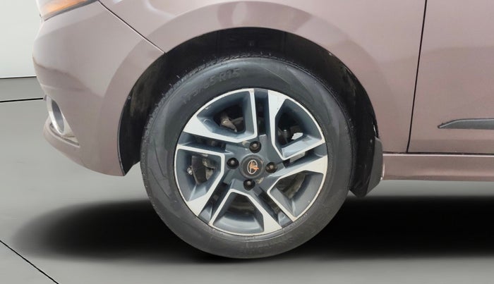 2017 Tata TIGOR XZ PETROL, Petrol, Manual, 1,16,950 km, Left Front Wheel