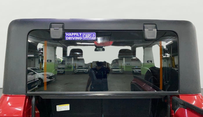 2021 Mahindra Thar LX D 4WD MT CONVERTIBLE, Diesel, Manual, 84,191 km, Rear Windshield