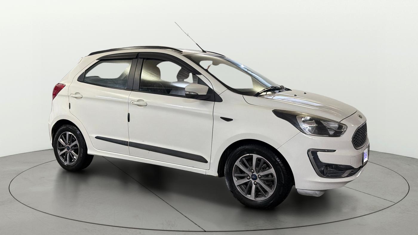 2021 Ford New Figo TITANIUM PLUS 1.2 PETROL AT, Petrol, Automatic, 69,969 km, Right Front Diagonal