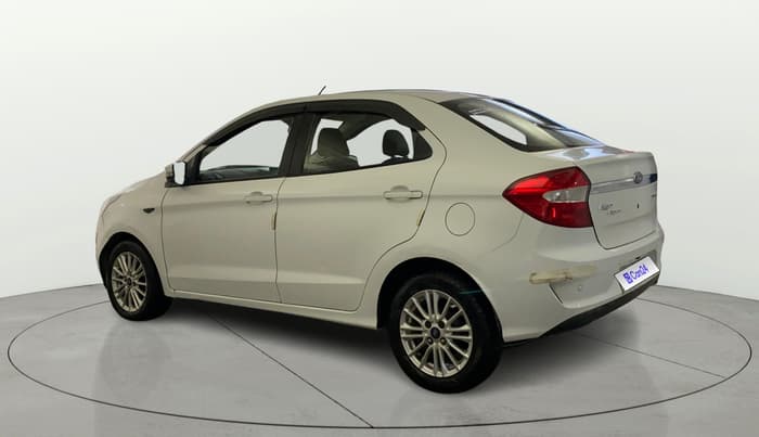 2019 Ford Figo Aspire TITANIUM 1.2 PETROL, Petrol, Manual, 1,17,499 km, Left Back Diagonal