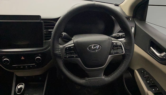2020 Hyundai Verna SX 1.5 VTVT IVT, Petrol, Automatic, 82,278 km, Steering Wheel Close Up