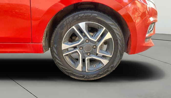2021 Tata Tiago XZA PLUS DUAL TONE PETROL, Petrol, Automatic, 58,616 km, Right Front Wheel