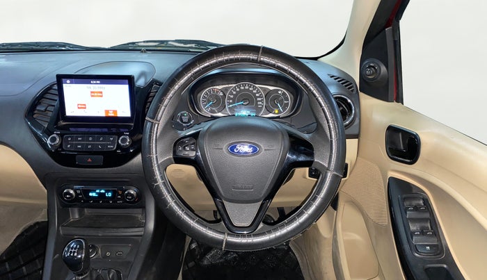 2018 Ford Figo Aspire TITANIUM 1.2 PETROL, Petrol, Manual, 45,715 km, Steering Wheel Close Up