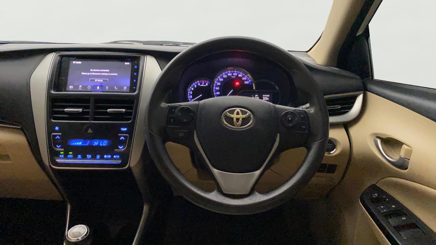 2018 Toyota YARIS G MT, Petrol, Manual, 41,732 km, Steering Wheel Close Up