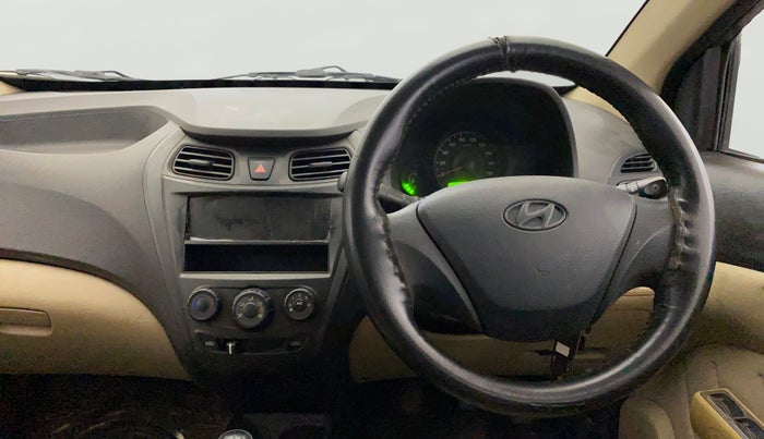 2014 Hyundai Eon D-LITE, CNG, Manual, 32,394 km, Steering Wheel Close Up