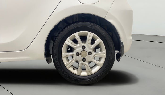 2017 Tata Tiago XZA PETROL, CNG, Automatic, 1,09,635 km, Left Rear Wheel