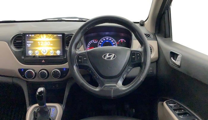 2016 Hyundai Grand i10 ASTA AT 1.2 KAPPA VTVT, Petrol, Automatic, 66,660 km, Steering Wheel Close Up