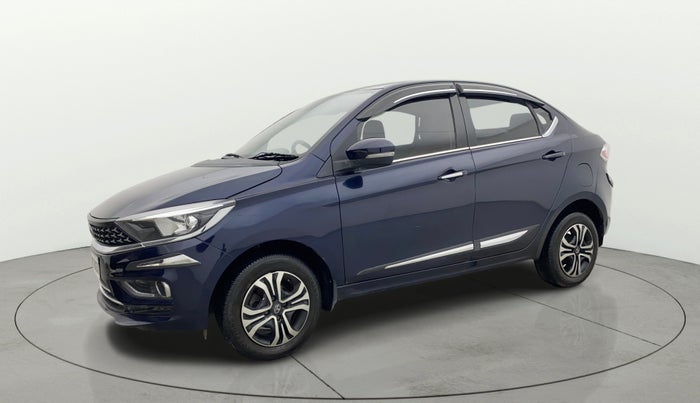 2022 Tata TIGOR XZ PLUS CNG, CNG, Manual, 12,133 km, Left Front Diagonal