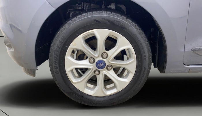 2015 Ford Figo Aspire TITANIUM 1.5 PETROL AT, Petrol, Automatic, 76,881 km, Left Front Wheel