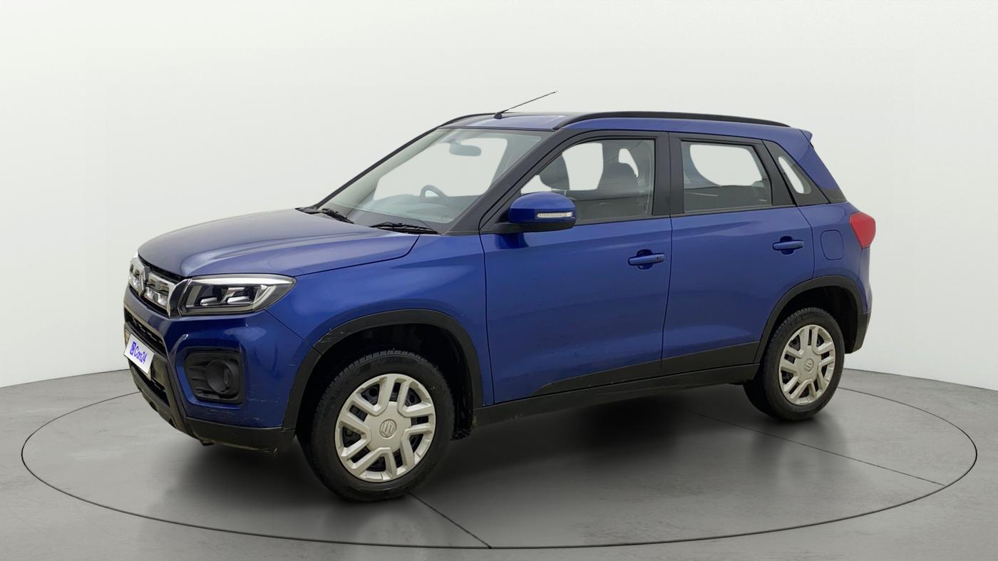 2020 Maruti Vitara Brezza VXI, Petrol, Manual, 30,586 km, Left Front Diagonal
