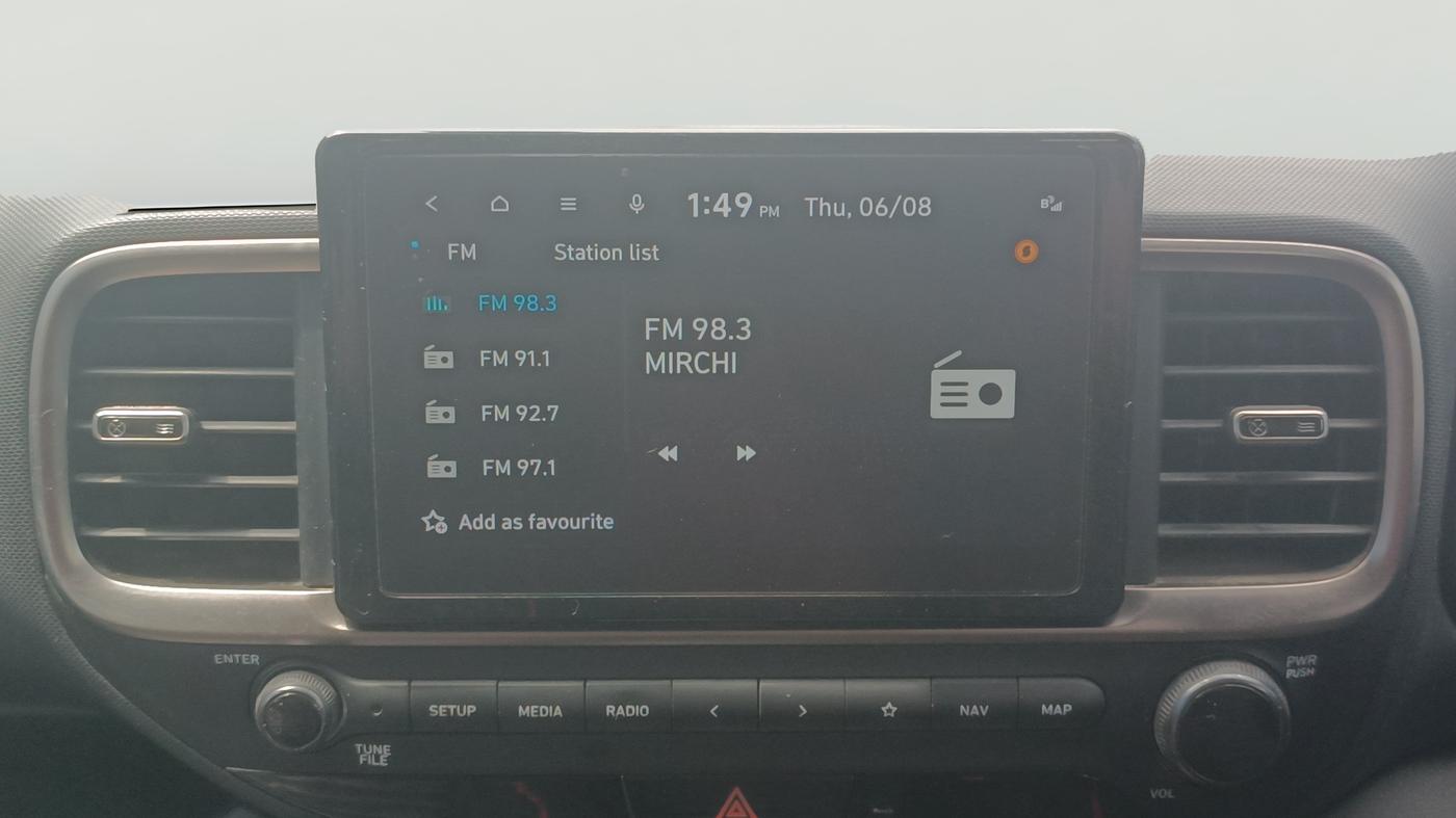 2024 Hyundai VENUE SX 1.2 KNIGHT EDITION, Petrol, Manual, 44,498 km, Air Conditioner