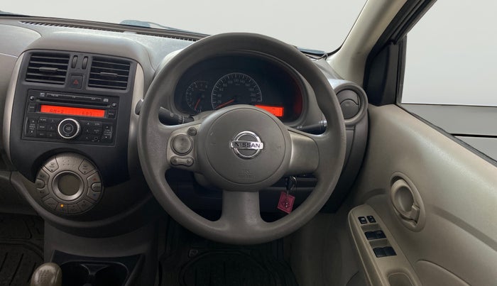 2013 Nissan Sunny XL, Petrol, Manual, 75,976 km, Steering Wheel Close Up