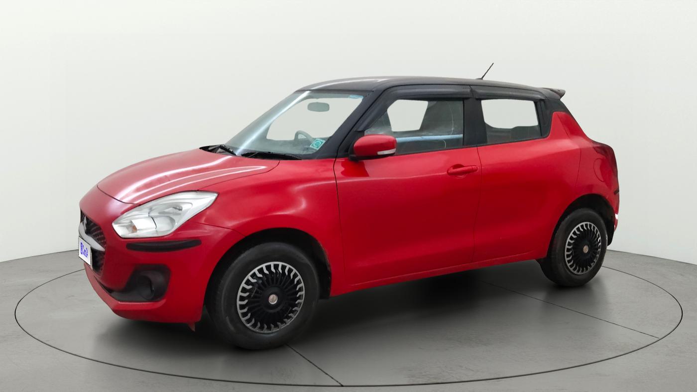 2023 Maruti Swift VXI AMT, Petrol, Automatic, 63,460 km, Left Front Diagonal
