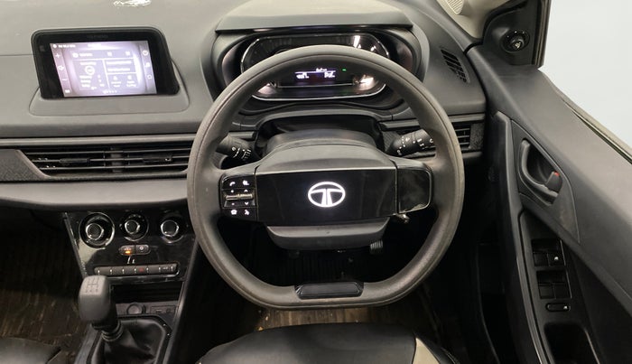 2023 Tata NEXON SMART+ 1.2 PETROL, Petrol, Manual, 46,667 km, Steering Wheel Close Up